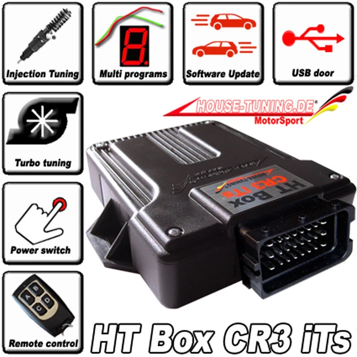 CR3 Fiat Croma Centralina Aggiuntiva Chiptuning Boitier 1.9 16v Mjet 150 cv - Immagine 1 di 1