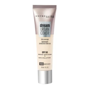 Maybelline Dream Urban Cover Full Coverage Foundation 30ml - 100 Warm Ivory - Picture 1 of 2