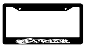 Black License Plate Frame Fresh Shocker JDM Auto Accessory - Picture 1 of 1