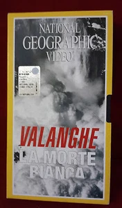 CS7> FILM VHS NATIONAL GEOGRAPHIC VIDEO VALANGHE LA MORTE BIANCA - Picture 1 of 1