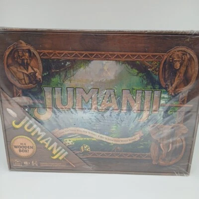 Jumanji the Game Real Wooden Box Edition of the Classic Adventure Board Game - Image 1 of 3