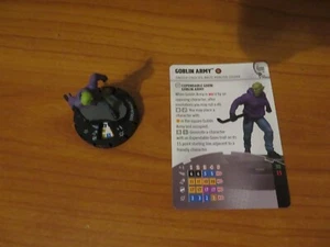 MARVEL HEROCLIX SPIDER-VERSE C GOBLIN ARMY 015 COMMON NEW WITH CARD - Picture 1 of 1