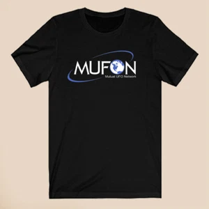 MUFON Mutual UFO Network Hombre Negro Talla S-5XL - Imagen 1 de 1