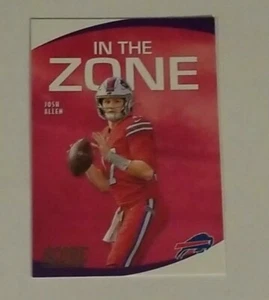 Josh Allen 2020 Score In The Zone Insert Card #IZ-JA Buffalo Bills  - Picture 1 of 2