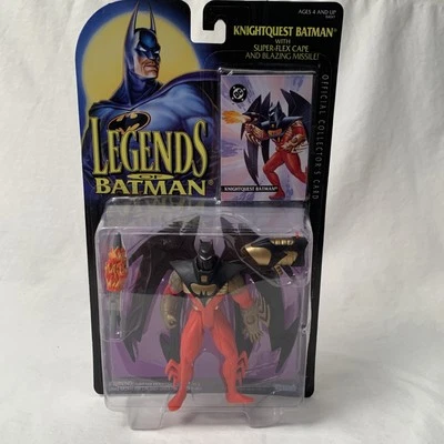 Leyendas vintage de Batman KNIGHTQUEST BATMAN Battle Wings Blazing Missile NUEVO Foto 1 de 4