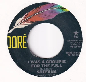 DISCO - STEFANA -- I WAS A GROUPIE FOR THE F.B.I. - Picture 1 of 2