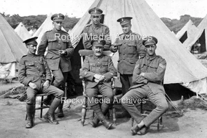 Vvt-53 WWI, Military, RWF, Royal Welsh Fusiliers Group. Photo - Picture 1 of 1