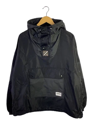 Chaqueta de nailon NEIGHBORHOOD, talla M, negra, color liso, 242TSNH-JKM11 Foto 1 de 4