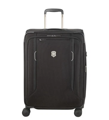 VICTORINOX Swiss Army Werks 6.0 Large Wheeled Suitcase Luggage, Black - Image 1 of 4