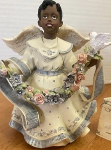 Sarah’s Angels “Kindness” African American Angel Figurine 2002 by Cheri Lane - Picture 1 of 8