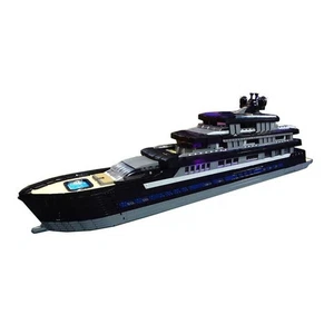 MOC-157340 Large Luxury Yacht Model Boat Ship 1:40 Scale 16185pcs Set - Picture 1 of 17