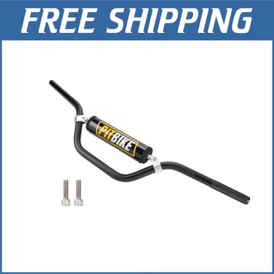 Universal 7/8 Inch Dirt Bike Handlebars with Foam Pad - Upgraded Black Design - Image 1 of 4