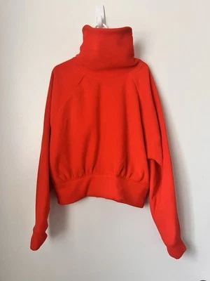 Old Navy女式高领橙色毛衣L 10-12 — 第 1/4 张图片