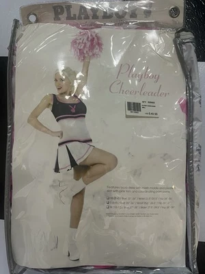 Playboy Bunny Cheerleader Pleated Dress Halloween Costume Size Small Sm S READ! - Image 1 of 4