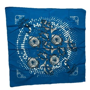 Forecastle Festival Badana Scarf Louisville Kentucky Merch Blue Fish Music Arts - Picture 1 of 7