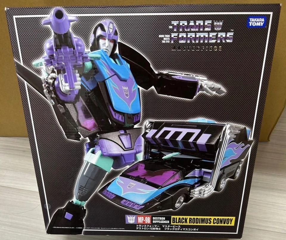 Takara Tomy Transformers Masterpiece MP-9B Black Rodimus Convoy Figure - Image 1 of 1