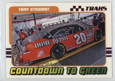 2007 Press Pass Traks Countdown to Green Red /10 Tony Stewart #R61 HOF - Image 1 of 2