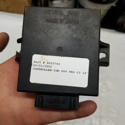 2003 Polaris Pro X 600 computer CDI BOX 18 degree 4010743  2202321 - Image 1 of 4