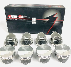 Pistones forjados Speed-Pro L2268NF30 y anillos superiores Moly para Chevy BBC con diámetro de 4.280 - Imagen 1 de 6