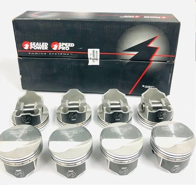 Speed-Pro Forged Pistons L2268NF30 & Moly Top Rings for Chevy BBC w/ 4.280 Bore - Bild 1 von 4