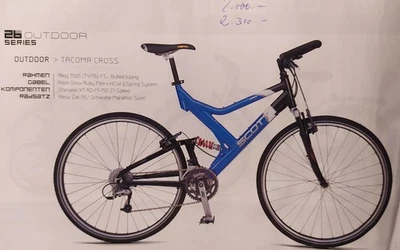 Fahrrad 28" Scott Fully gute Ausstattung Größe M (Damen) - Bild 1 von 4