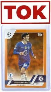 Christian Pulisic 2023 24/25 Topps cromo UCL LÁMINA NARANJA #144 - Imagen 1 de 2