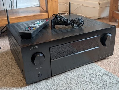 Denon AVR-X4500H Receiver - 8 HDMI In 3 Out 9.2 Kanal Verstärker Atmos DTS etc - Bild 1 von 4