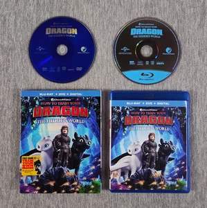 How To Train Your Dragon The Hidden World Blu-ray DVD Slipcover 2019 (NO CODE) - Picture 1 of 6