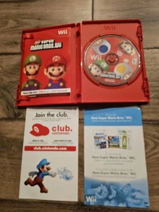New Super Mario Bros. Wii (Nintendo Wii, 2009) CIB Completo - Imagen 1 de 6