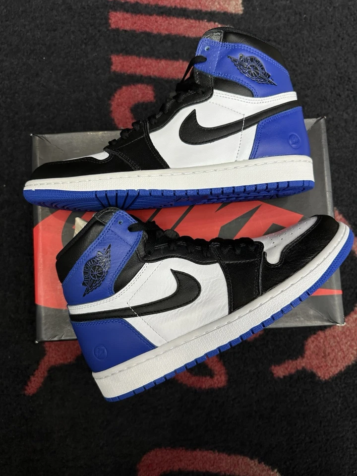 Talla 10 - Jordan 1 Retro Alto OG x Diseño Fragmento 2014 716371 040 Negro Sport B Foto 1 de 4