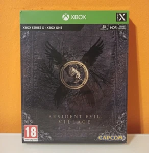 RESIDENT EVIL VILLAGE METÁLICA STEELBOOK XBOX ONE PRECINTADO PAL ESPAÑA NUEVO - Imagen 1 de 10