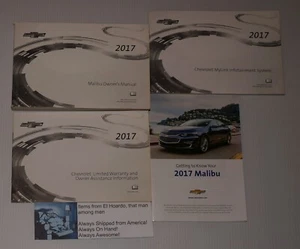 2017 Chevrolet Malibu OEM Owners Manual Owners Guide Book Free Shipping - Bild 1 von 2
