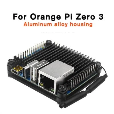 Für OrangePi Zero 3 Gehäuse Aluminiumlegierung mit passiver Kühlung D7S8 D5 T2E5 - Image 1 of 4