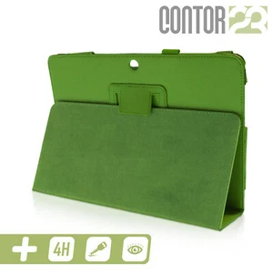 Schutzhülle, Tasche mit Schutzfolie in GRÜN für 10.1" Samsung Galaxy Tab 2 - Bild 1 von 5