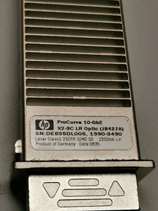 HP J8437A Procurve 10-GbE X2-SC-LR optique X2 transceiver module - Photo 1/7