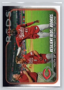 2024 Topps Series 1 #133 Resilient Reds Rookies Elly De La Cruz/Matt McLain - Bild 1 von 2