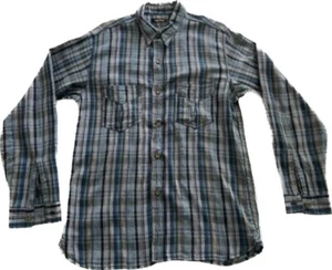 CAMISA MISTER FREEDOM Cuello Cierre DEPORTISTA Ropa de Trabajo Talla-M 15/15.5 Mezcla de Lino - Imagen 1 de 12