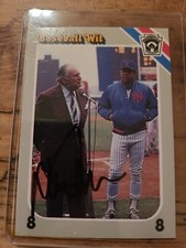 1989 Dave Johnson Hand Signed  Authentic Autographed Card New York Mets