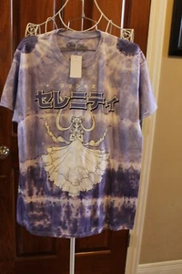 Sailor Moon Serenity Kanji Tee T Shirt tie dye BoxLunch NEW L (bin150) - Picture 1 of 7