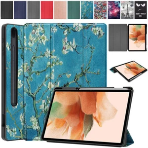 AU For Samsung Galaxy Tab S7 Plus S8+ 11" 12.4" X900 Tablet Smart Cover Case HOT - Picture 1 of 28