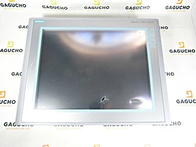 SIEMENS 6AV6 646-0AB21-2AX0, TELA SENSÍVEL AO TOQUE SIMATIC THIN CLIENT - 15" leitura - Imagem 1 de 4
