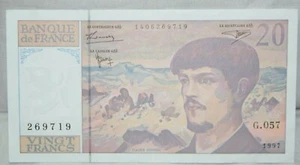 FRANCE 20 FRANCS 1997 BANKNOTE P 151i EF+ - Picture 1 of 2