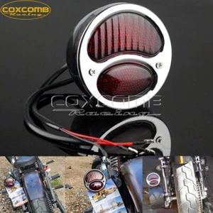 LED Brake Stop Tail Light Red Lens for 1928-1931 Ford Model A Custom Taillight - Picture 1 of 9