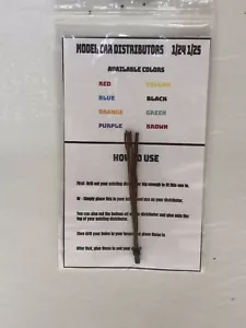 Model Car Distributor Brown 9 Wires 1/24 1/25 V8 - Picture 1 of 1