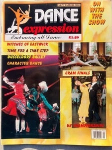 DANCE EXPRESSION MAGAZINE SEPT 2000 WITCHES OF EASTWICK - DUSSELDORF CRAM FINALS - Picture 1 of 1