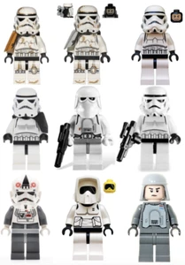 LEGO Star Wars: Vintage Imperial Stormtrooper Snowtrooper Scout Minifigures - Picture 1 of 21