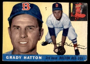 1955 Topps Baseball #131 Grady Hatton VG (Trimmed) - Picture 1 of 2