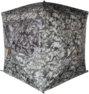 Infinity 3 Man Ground Tall Hunting Deer Quad Pod Blind Kit Roof Enclosure with S - Image 1 of 4