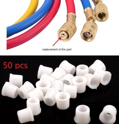 50Pcs Gasket for HVAC A/C Hose Manifold Repair O-ring Replacement Yellow Jacket