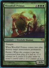 Woodfall Primus FOIL Shadowmoor HEAVILY PLD Green Rare CARD (117647) ABUGames